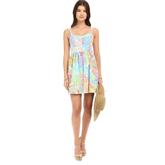 Lilly Pulitzer Ardleigh Sundress In Multi Color Lover’s SZ 2 EUC NWOT - Picture 3 of 9